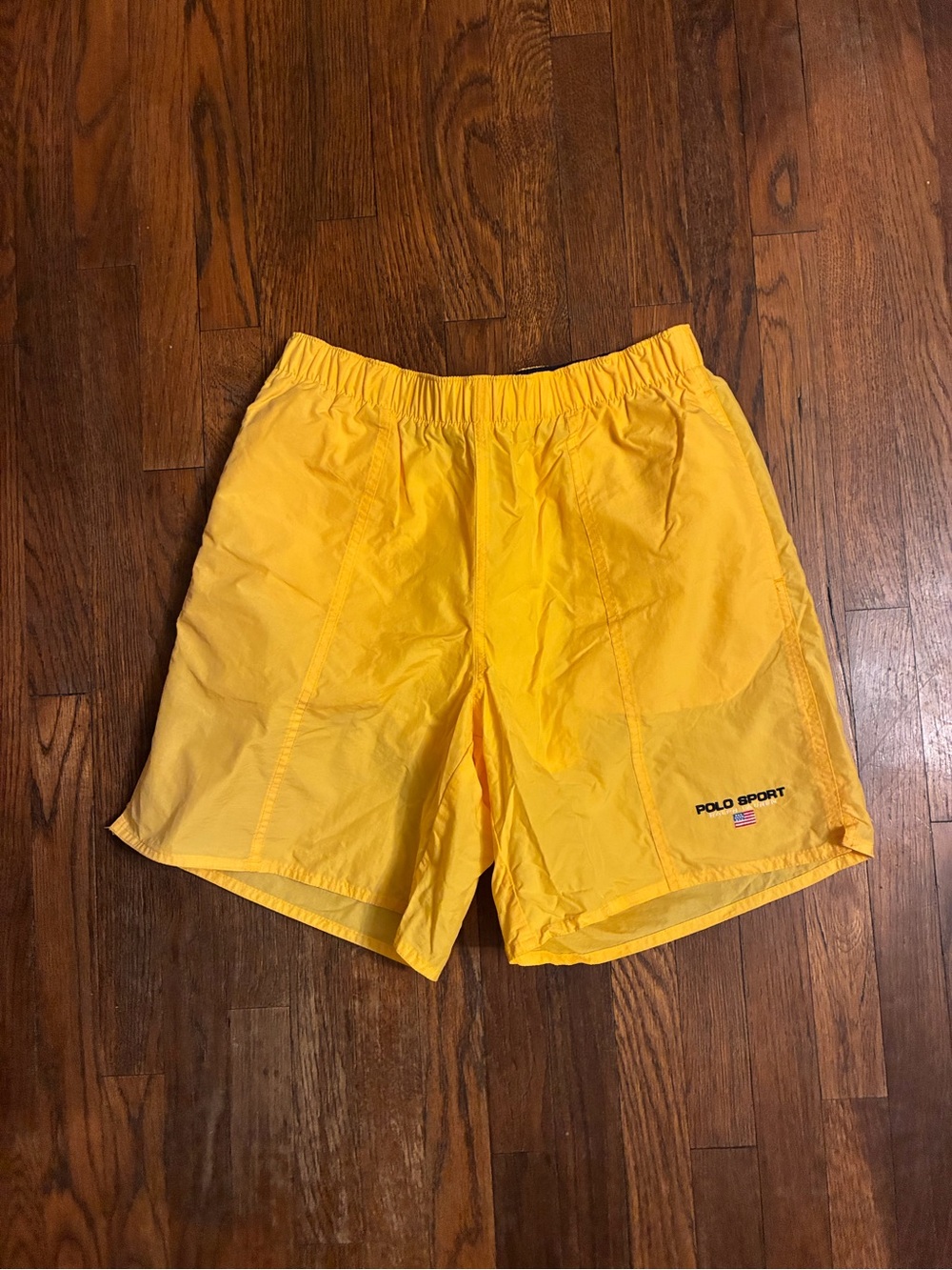 Vintage polo sport swim trunks size small